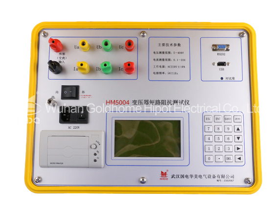 Transformer LV short circuit measurement low voltage winding resistance short circuit impedan